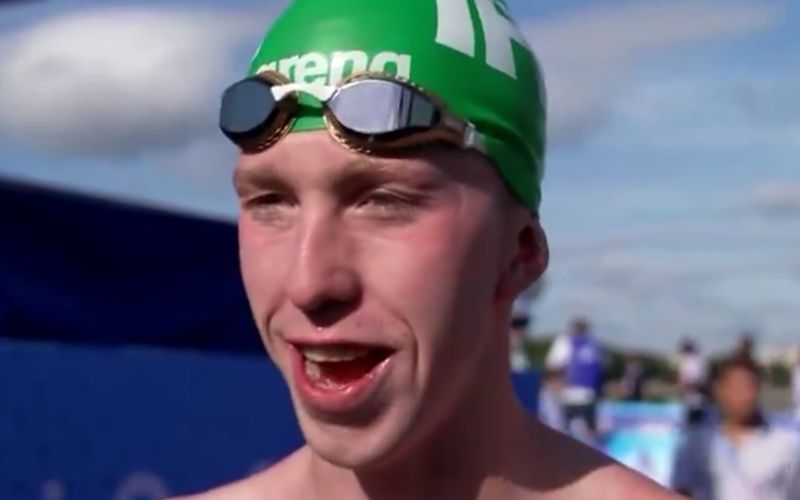 WATCH: Irish Olympic swimmer's hilariously honest post-marathon interview