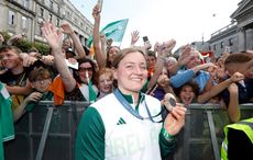 Team Ireland’s Olympic heroes get a rousing Céad Míle Fáilte in Dublin