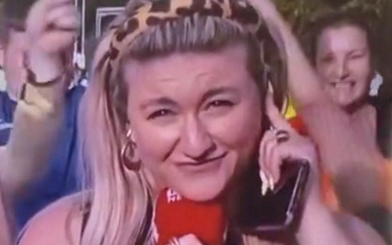 WATCH: Live BBC report from Dublin interrupted by kids singing “ooh, ah, up the RA”
