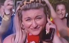 WATCH: Live BBC report from Dublin interrupted by kids singing “ooh, ah, up the RA”