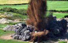 WATCH: PSNI releases footage of controlled WWII bomb explosion in Co Down