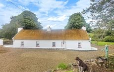 Charming Irish thatched cottage on the market in Donegal