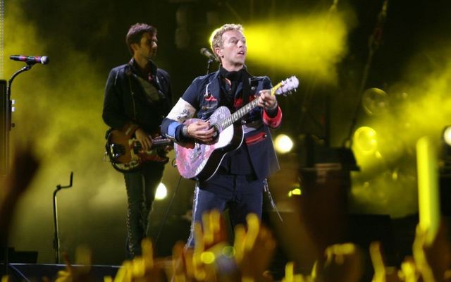 Coldplay frontman, Chris Martin.