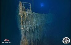 New Titanic images reveal large section of bow has fallen to ocean floor