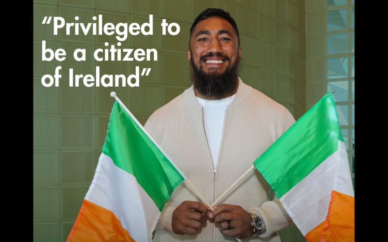 Ireland welcomes 3,600 new citizens today, including international rugby star 