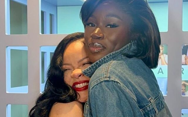 Rhasidat Adeleke and Rihanna finally met in person in London on September 18, 2024.