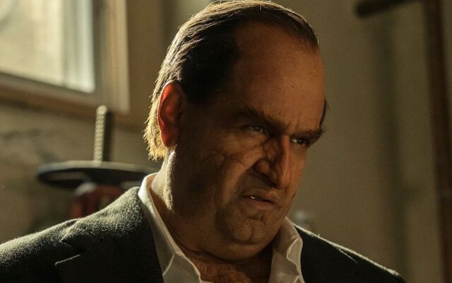 Colin Farrell as Oz Cobb in \"The Penguin,\" which debuts on HBO on Thursday, September 19.