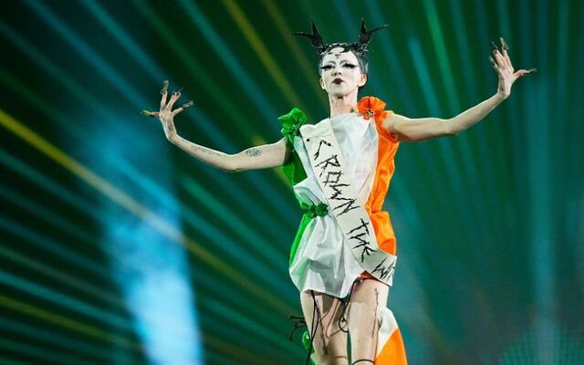 May 11, 2024: Bambie Thug enters the stage during the opening ceremony of The Eurovision Song Contest 2024 Grand Final at Malmö Arena in Malmo, Sweden.