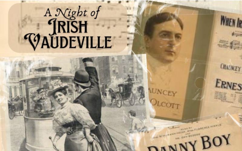 Opera on Tap hosts "A Night of Irish Vaudeville" at the AIHS