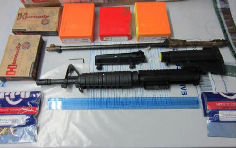 Co Down man sentenced after mailing himself AR-15 assault rifle and handguns from the US