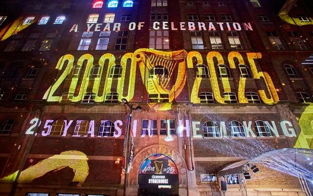 Guinness Storehouse celebrates its 25th anniversary.