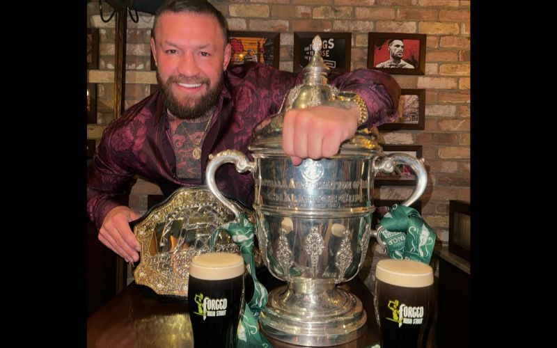 Co Louth football club issues statement after Conor McGregor shares photos with its FAI Cup