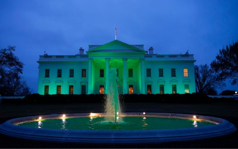 Irish politicians urged to boycott the White House on St. Patrick's Day in new petition