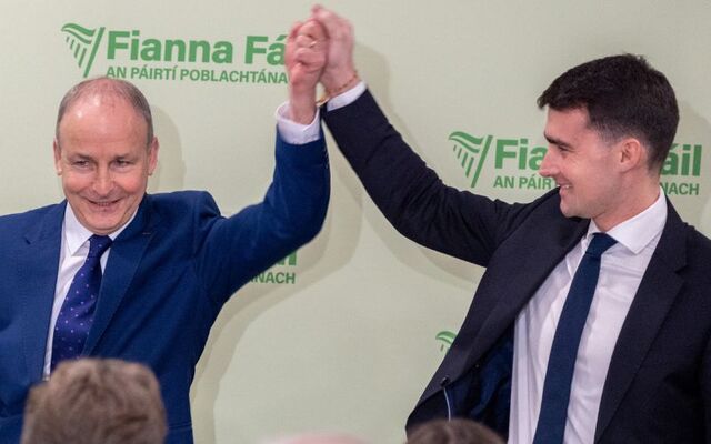 Micheál Martin, Jack Chambers.