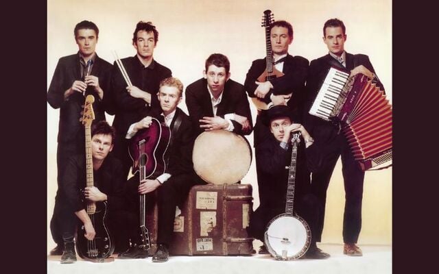 The cover photos for The Pogues 1988 album \"If I Should Fall From Grace With God\".