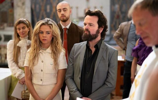 Saoirse-Monica Jackson as Cheryl Crawford and Stephen Walters as Davy Crawford in \"This City is Ours.\"
