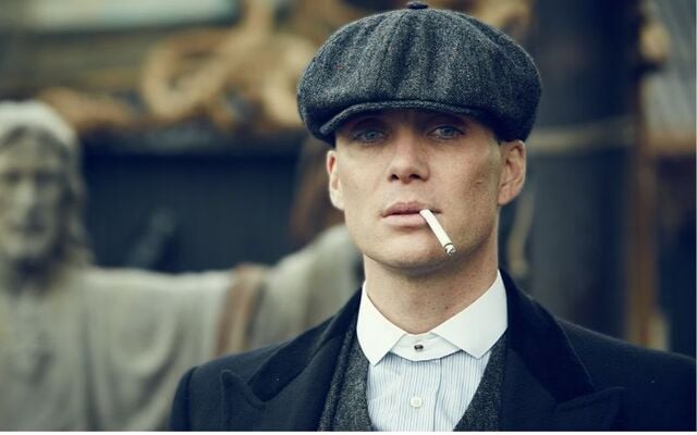 Cork star Cillian Murphy as Tommy Shelby in \"Peaky Blinders\".