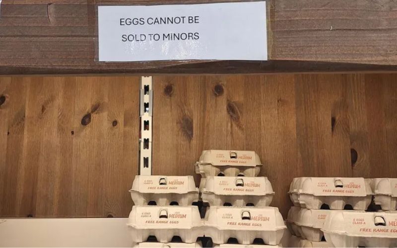 American tourist left scratching their head over Irish shops Halloween egg ban