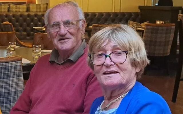 Dublin grandparents William \'Liam\' and Kathleen Ryder were hospitalized after being struck by a car in Worcester, Massachusetts.