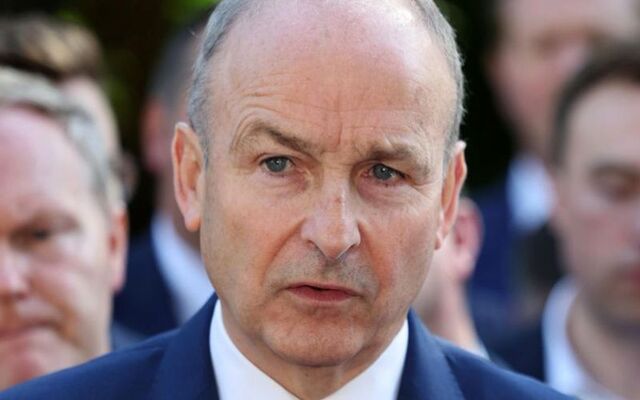 Ireland\'s Taoiseach Micheal Martin, head of Fianna Fail.