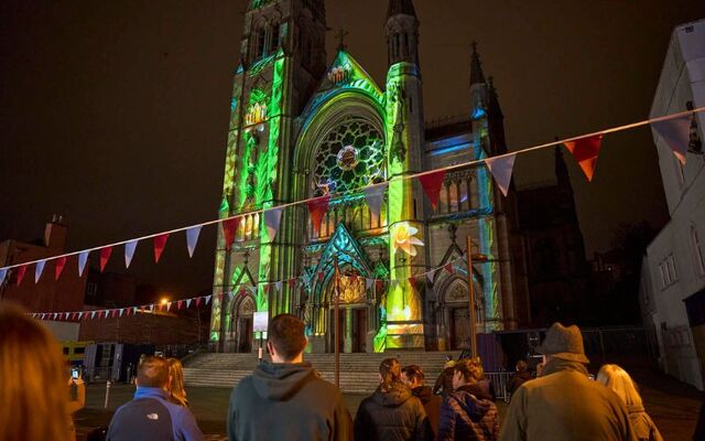 2024 Lú Festival of Light - St Peter\'s Church, Drogheda, Co Louth.