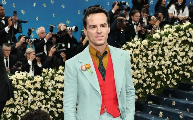 Andrew Scott at the Met Gala in 2025.