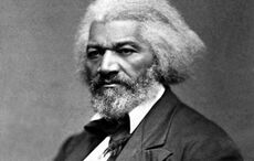 Frederick Douglass held up a set of slave irons to a Cork crowd in 1845