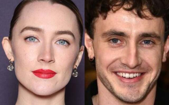 Saoirse Ronan and Paul Mescal.