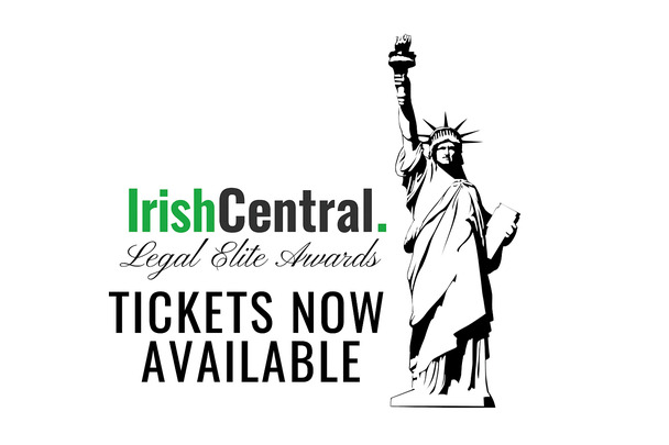 Tickets to the 2025 IrishCentral Legal Elite Awards now available.