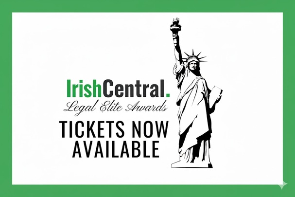 Tickets to the 2025 IrishCentral Legal Elite Awards now available.