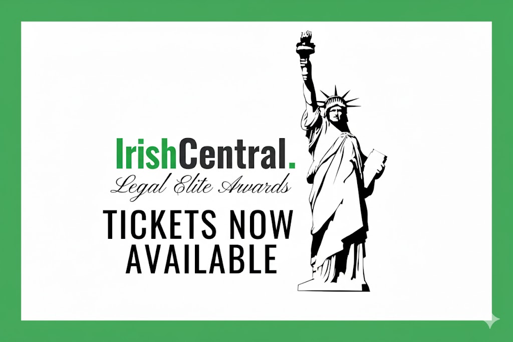 Tickets now available for IrishCentral Legal Elite Awards 2025