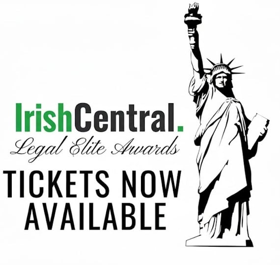 Tickets now available for IrishCentral Legal Elite Awards 2025