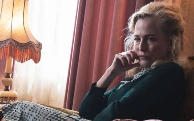 Gillian Anderson in the Channel 4 production of \"Trespasses\".