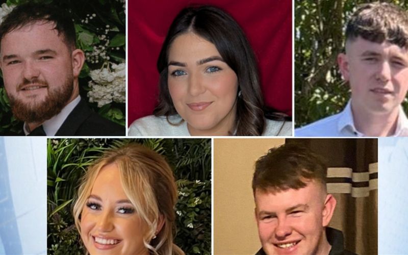 Five young people who died in horror Louth crash named