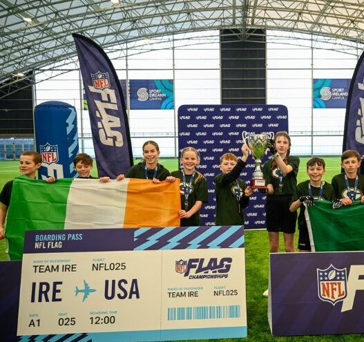 NFL Flag All-Ireland championship winners to head to US for international tournament
