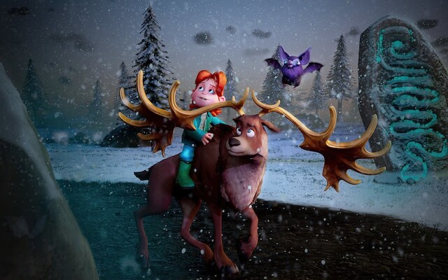 \'Nollaí\' is a new animated Christmas film about a giant Irish deer who goes on a journey of self-discovery.