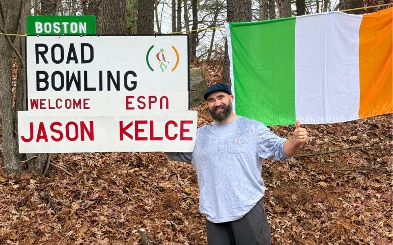 WATCH: Ancient Irish sport gets ESPN spotlight with an assist from Jason Kelce