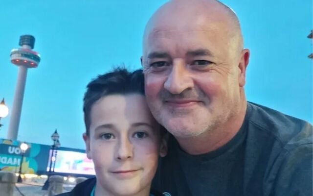 Daniel Maguire and his Dad, Dermot.