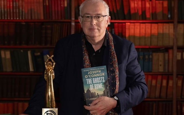 \'The Ghosts of Rome’ by Joseph O’Connor is the winner of the overall ‘An Post Irish Book of the Year 2025’.