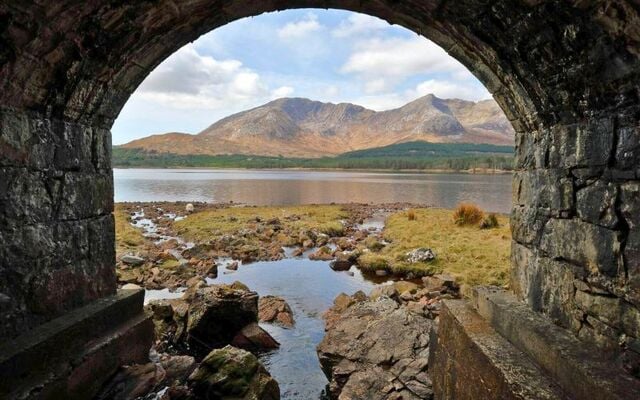 Inagh Valley, Connemara National Park, County Galway.