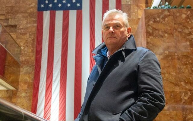 Kevin Magee fronts the new TG4 documentary “Trump agus na Gaeil” (\"Trump and the Irish\").