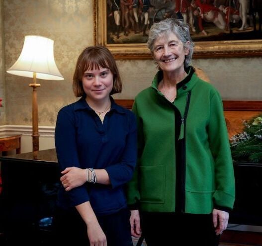 Irish Jewish group shares fury at Greta Thunberg’s visit to the Irish President's residence