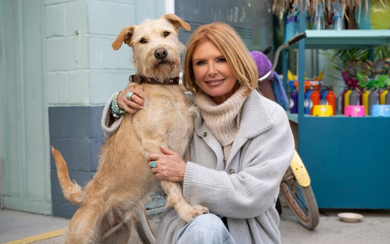 Derry girl Roma Downey celebrates the release of her new Christmas movie "Merv"