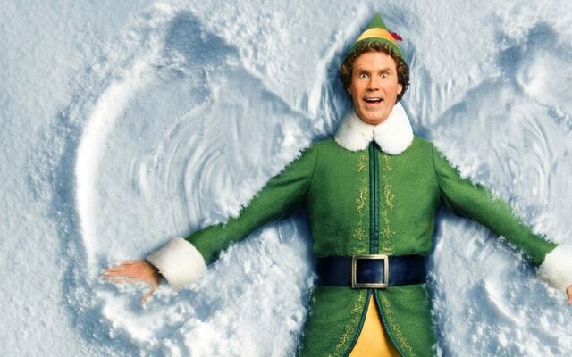 Irish American star Will Ferrell in \"The Elf\".