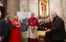 Couples attend Dublin's Shrine of Saint Valentine for special blessing