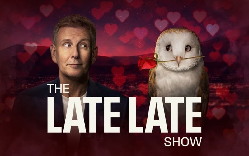 Love is in the air on RTÉ's "Late Late Show" for Valentine's Day