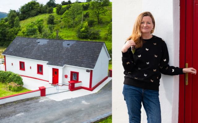 One lucky person will win keys to this Irish cottage in Co Leitrim
