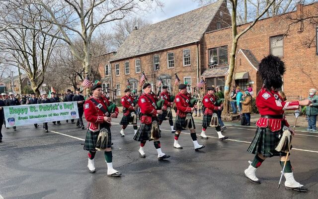 Scenes from the 2022 St. Pat\'s for All Parade in Queens, New York.