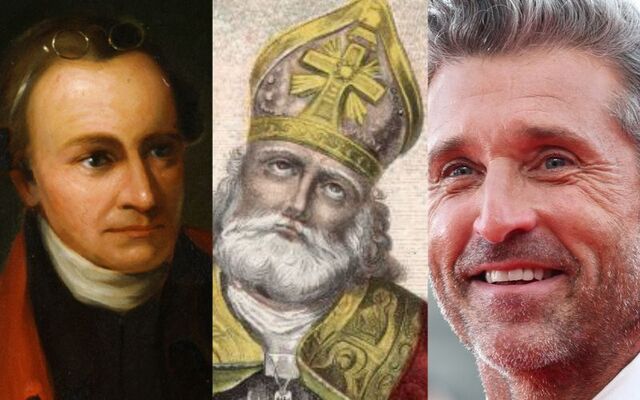 Patrick Henry, Saint Patrick, Patrick Dempsey ... there are a lot of famous Patricks throughout history!