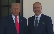 WATCH: Taoiseach greeted by Trump at White House